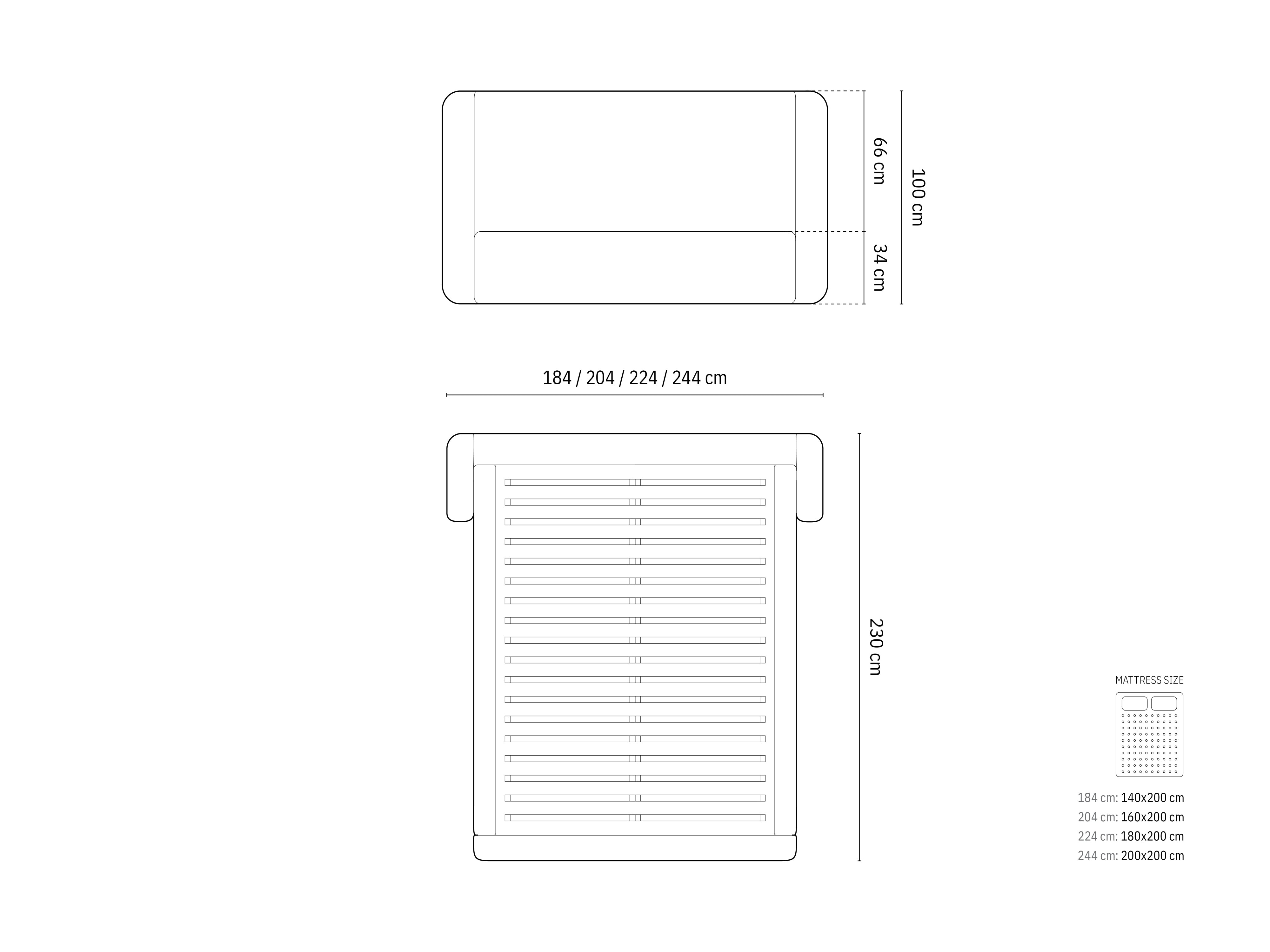 Jolene Velour Bett mit Stauraum und Headboard in Green-Bluvel präsentiert im Onlineshop von KAQTU Design AG. Bett ist von Micadoni