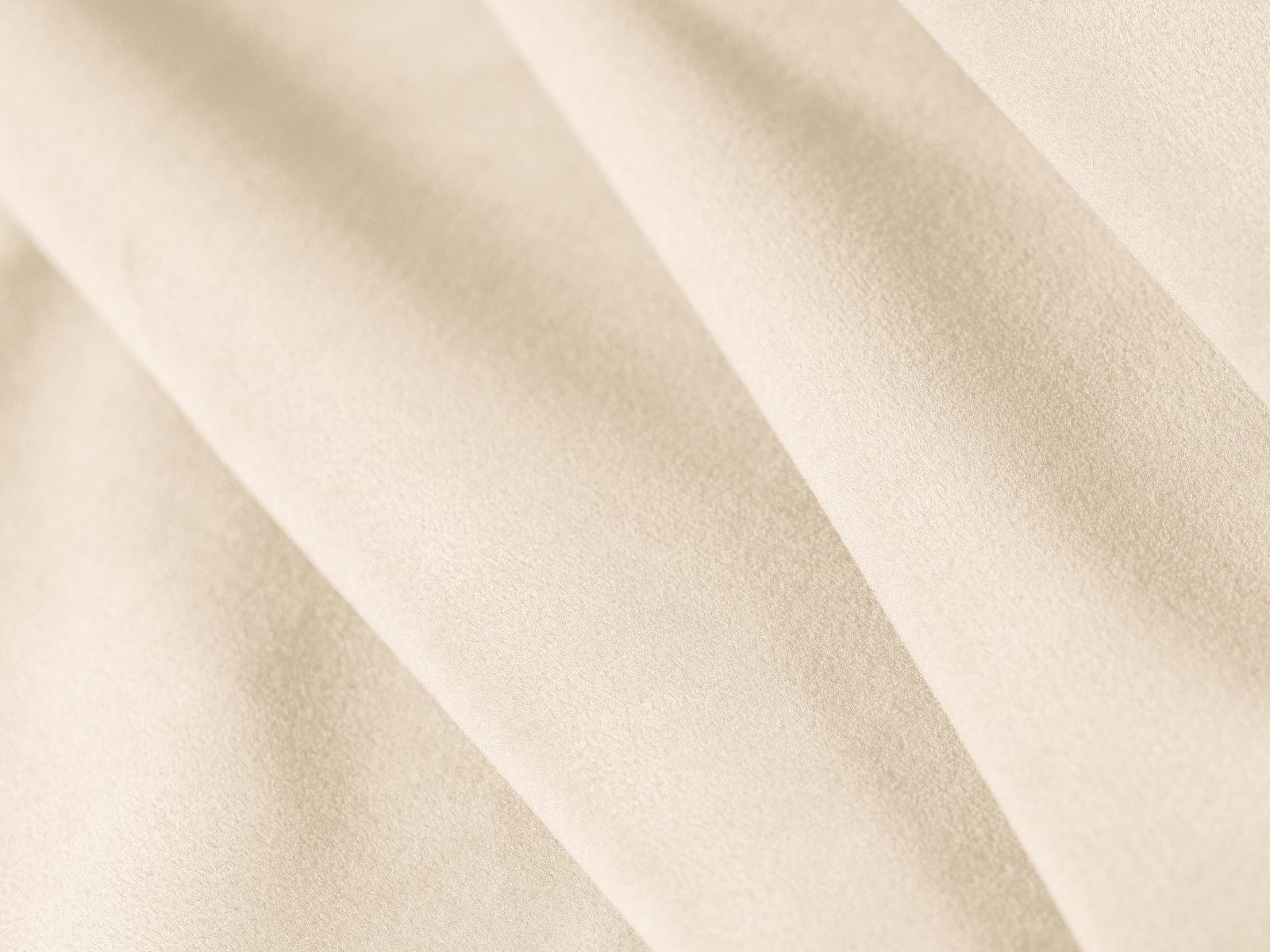 Stilvolles Ovalo Bett in Ivory-Magic Velvet, 160 cm, ausgestattet mit praktischem Stauraum und einem ansprechenden Kopfteil für zeitgemäße Einrichtung.