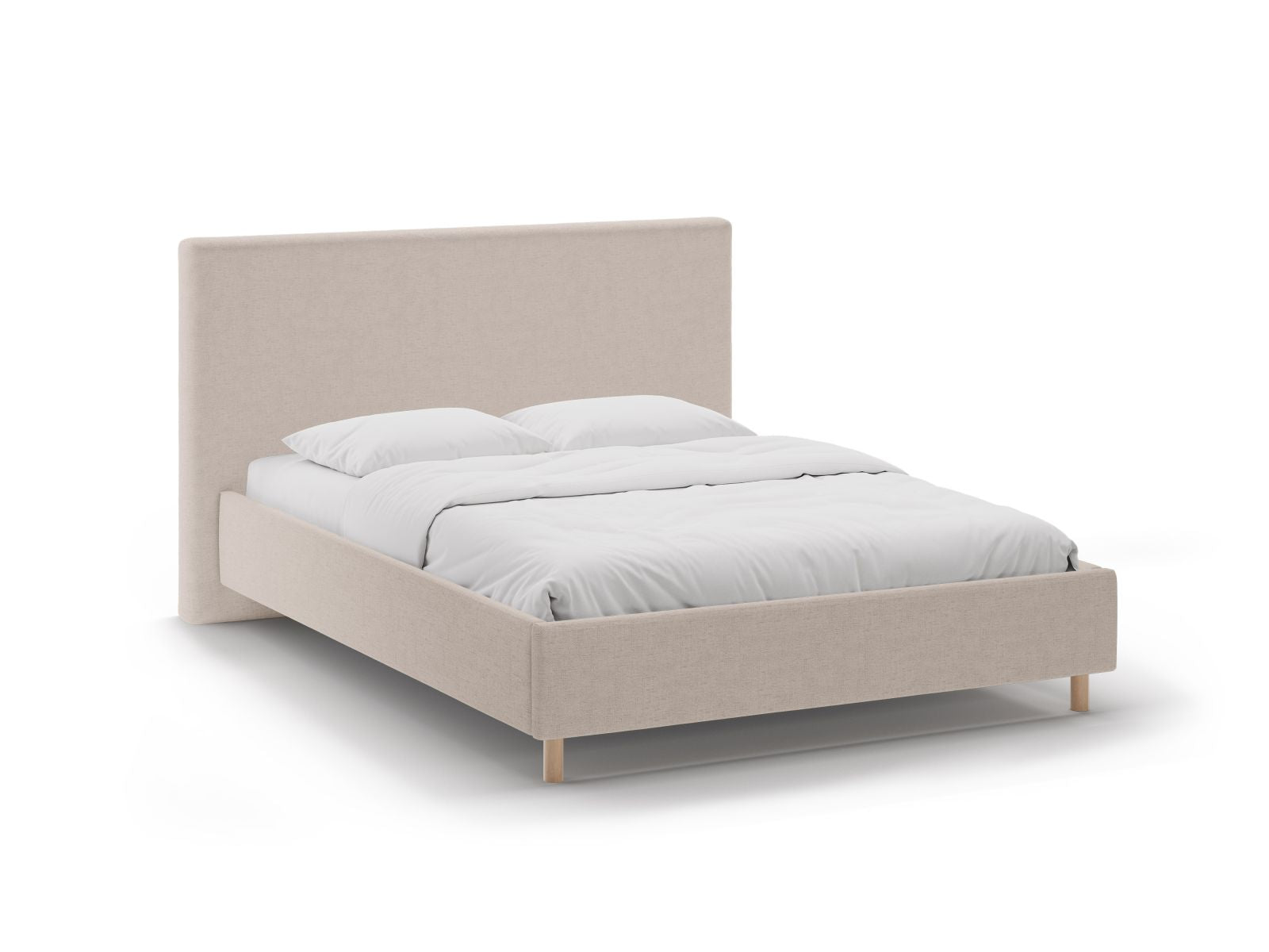 Eloise Bett mit Stauraum mit Kopfteil 160cm in Cappuccino-Moly präsentiert im Onlineshop von KAQTU Design AG. Bett ist von Micadoni