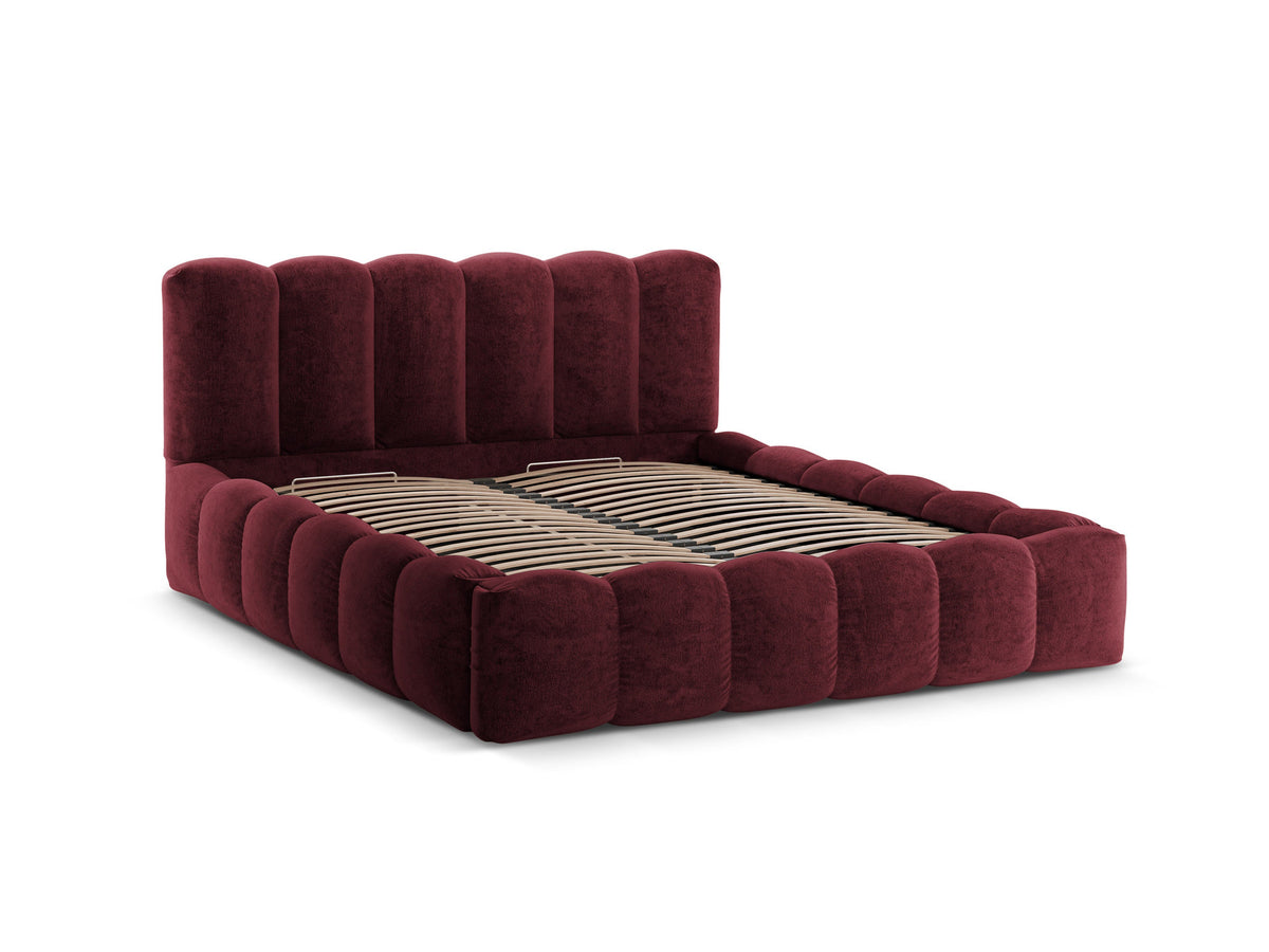 Lupine Bett mit Stauraum und Headboard 160cm in Cherrywood-Perfect Harmony präsentiert im Onlineshop von KAQTU Design AG. Bett ist von Micadoni