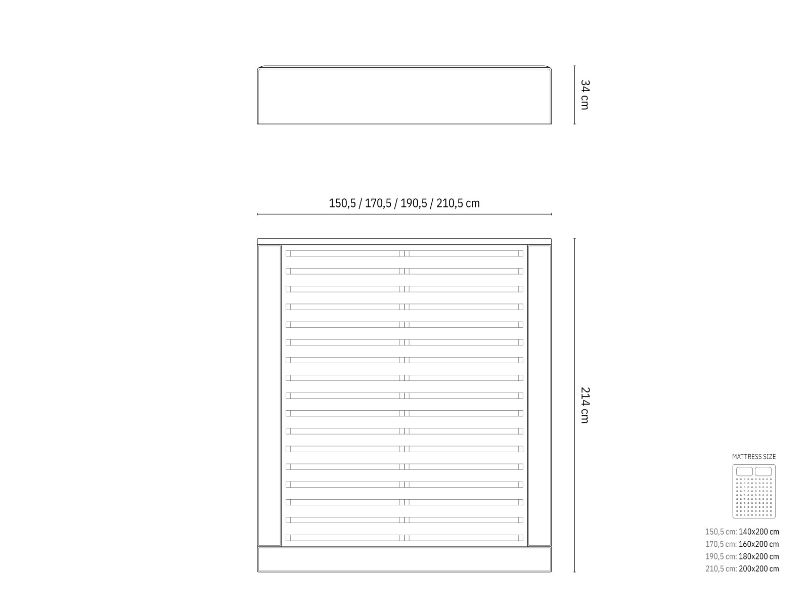 Erleben Sie das elegante Simon Bett mit Stauraum von Micadoni – die perfekte Lösung für stilvolle Schlafzimmer mit praktischem Nutzen und viel Platz!