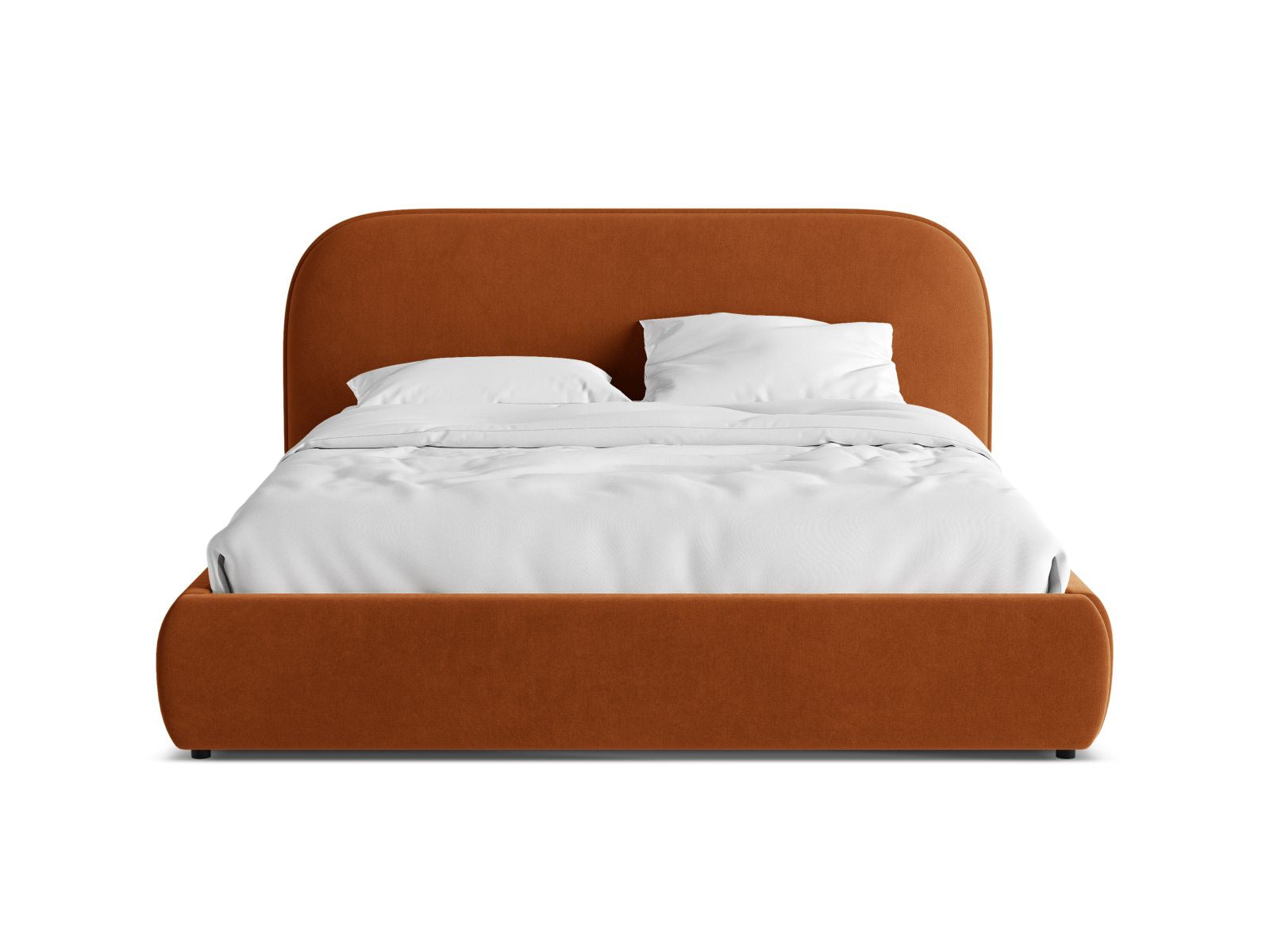 Stilvolles Murada Bett mit 180 cm hohem Kopfteil von Micadoni, perfekt für zeitgemäße Schlafzimmergestaltung und optimalen Schlafkomfort.