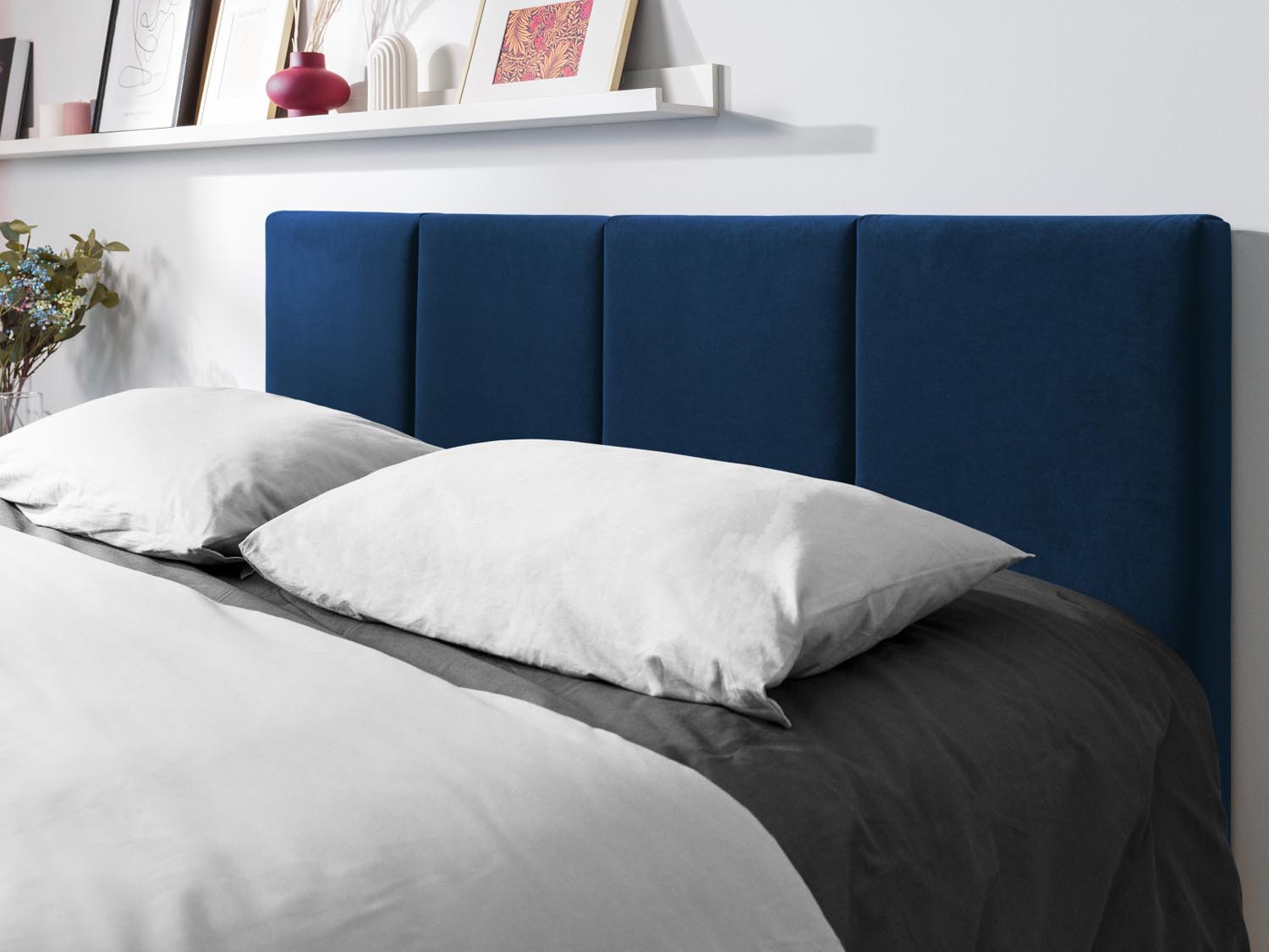 Erleben Sie das stilvolle Pyla Velour Bett von Micadoni – perfekt für Ihr modernes Schlafzimmer, mit cleverem Stauraum und gemütlichem Headboard.