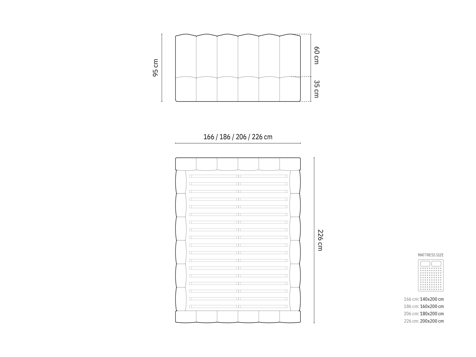 Erleben Sie das Lupine Bett von Micadoni: modernes Design, praktischer Stauraum und hervorragender Schlafkomfort für Ihr Schlafzimmer.