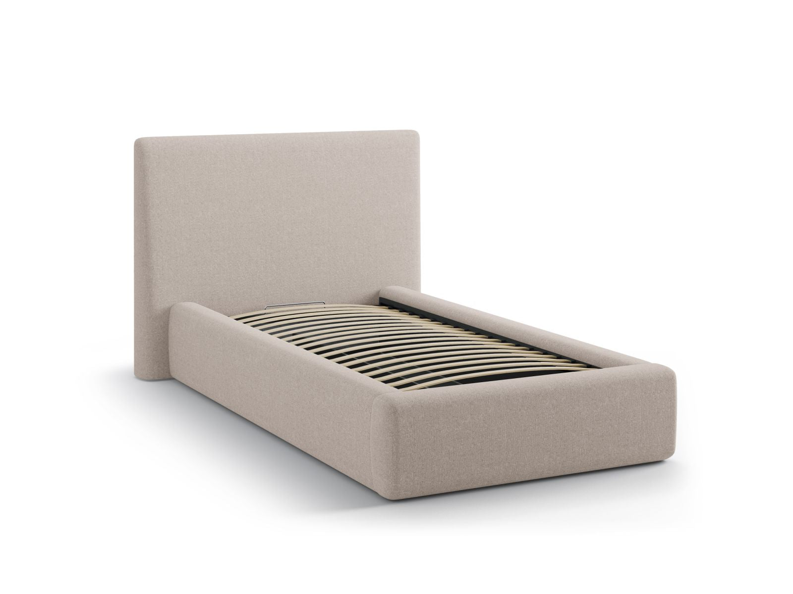 Elegantes Amy Bett mit praktischem Stauraum und geschmackvollem Kopfteil, ideal für moderne und funktionale Schlafzimmer.