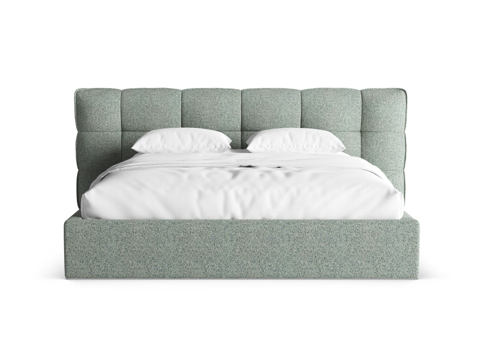 Stylisches Eric Bett mit 160 cm Breite, praktischem Stauraum und ansprechendem Kopfteil, perfekt für ein modernes Schlafzimmer.