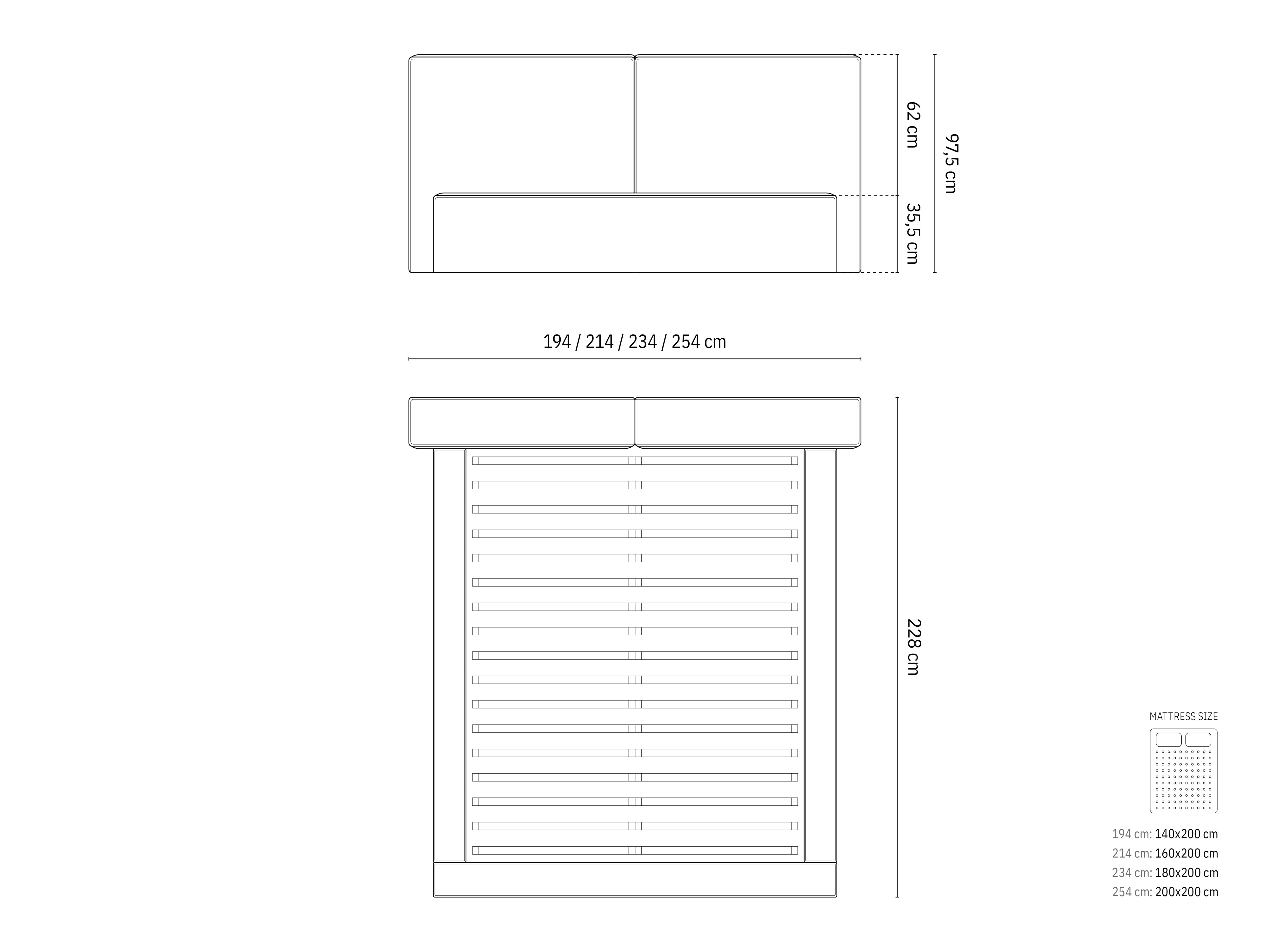 Entdecken Sie das Jodie Boucle Bett von Micadoni: stilvolles Design, praktischer Stauraum und ein komfortables Headboard für Ihr Schlafzimmer.