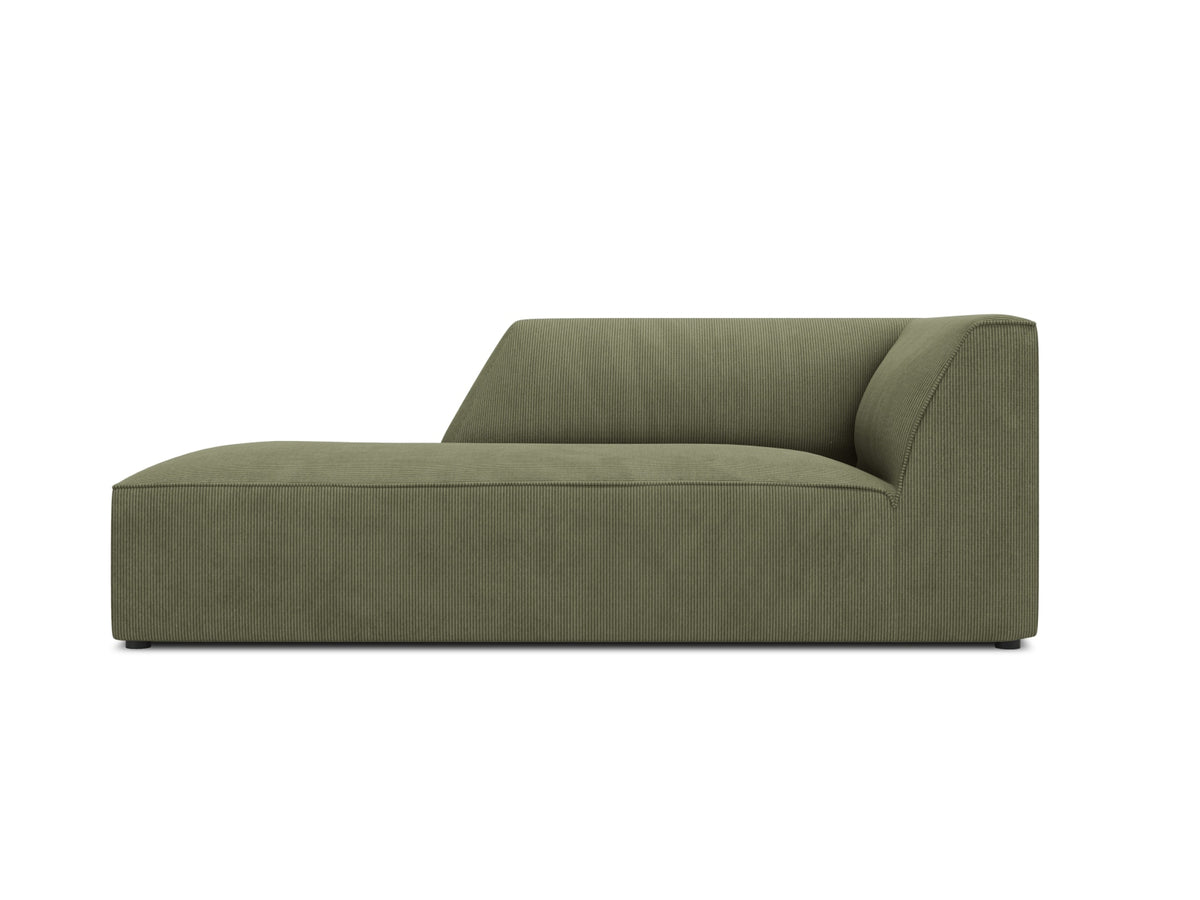 Ruby Sofa Chaise Lounge links 1 Sitz in Green-Scala präsentiert im Onlineshop von KAQTU Design AG. L-Sofa links ist von Micadoni