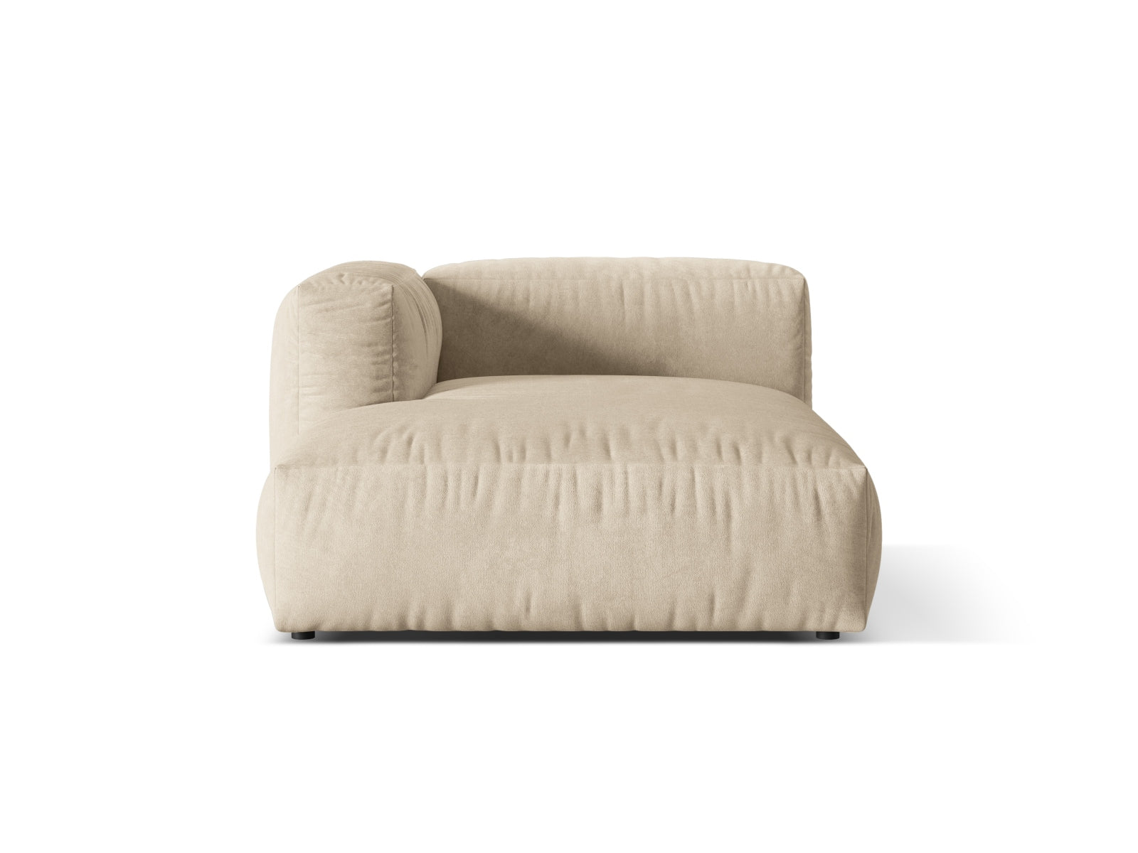 Martina Sofa Chaise Lounge links 1 Sitz in Light Beige-Vogue präsentiert im Onlineshop von KAQTU Design AG. L-Sofa links ist von Micadoni