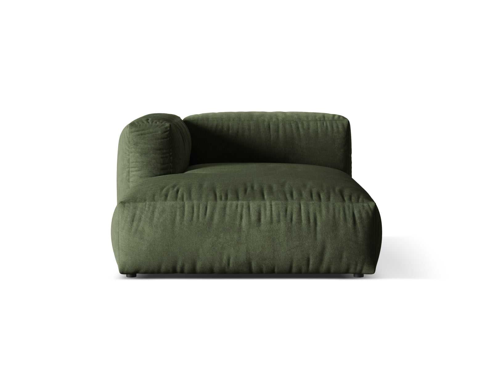 Martina Sofa Chaise Lounge links 1 Sitz in Green-Vogue präsentiert im Onlineshop von KAQTU Design AG. L-Sofa links ist von Micadoni
