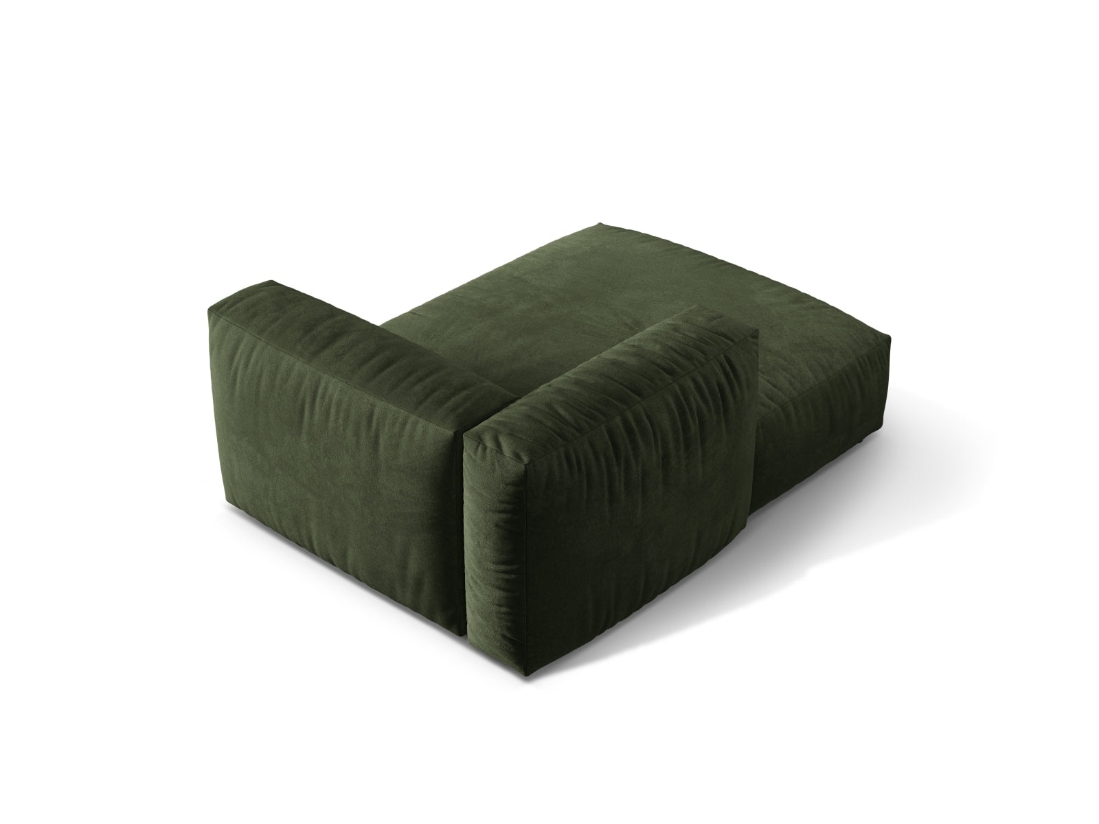 Stilvolles Martina Sofa Chaise Lounge links in Green-Vogue, perfekt für gemütliche Ecken und moderne Wohnkonzepte.