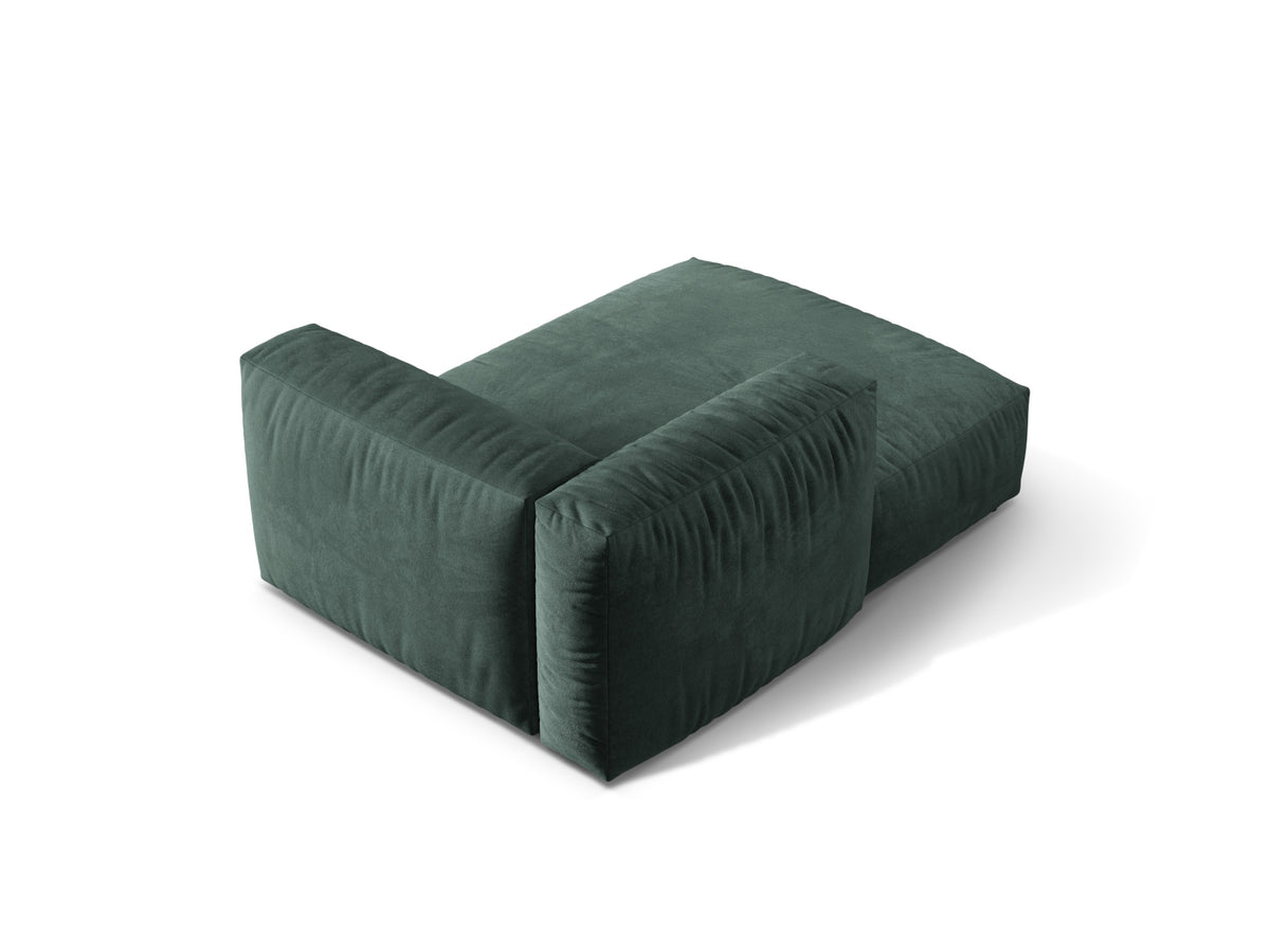 Martina Sofa Chaise Lounge links 1 Sitz in Petrol-Vogue präsentiert im Onlineshop von KAQTU Design AG. L-Sofa links ist von Micadoni