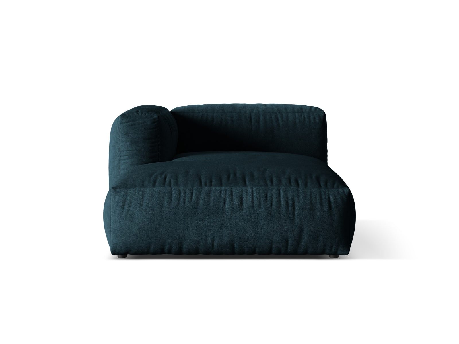 Martina Sofa Chaise Lounge links 1 Sitz in Deep Petrol-Vogue präsentiert im Onlineshop von KAQTU Design AG. L-Sofa links ist von Micadoni