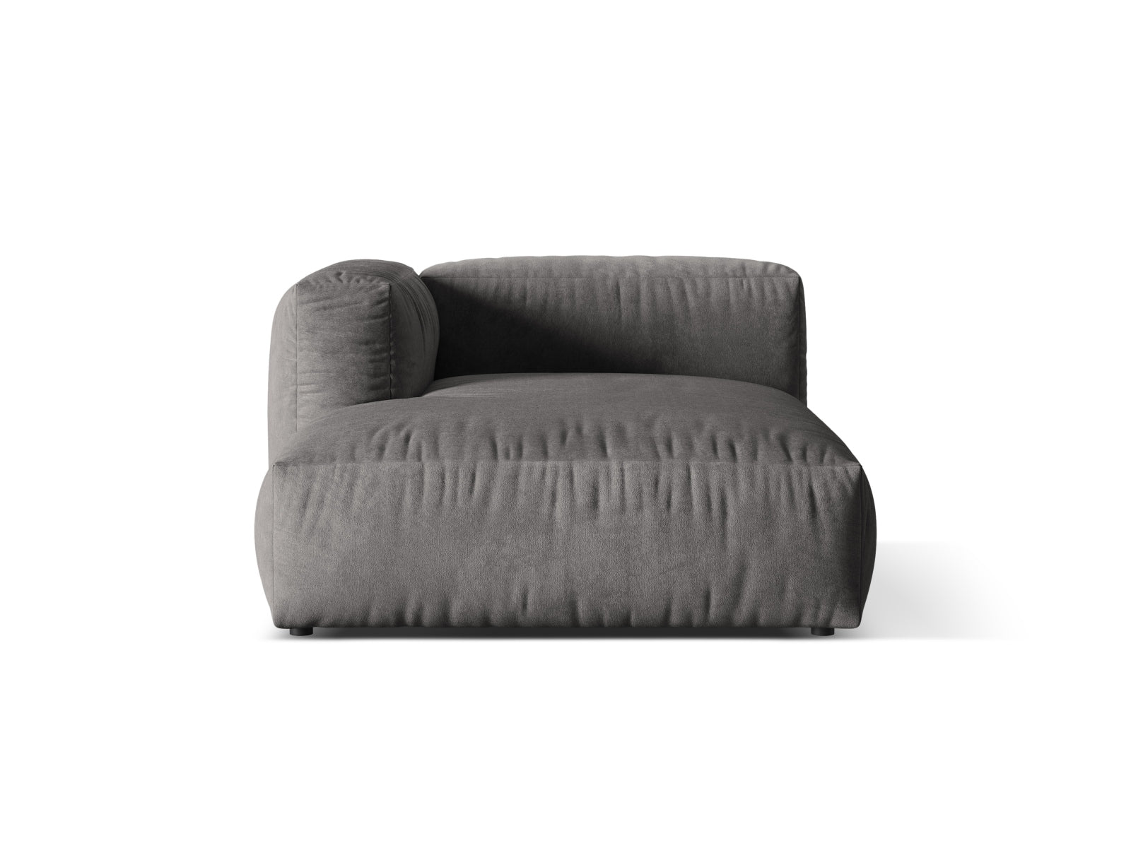 Martina Sofa Chaise Lounge links 1 Sitz in Grey-Vogue präsentiert im Onlineshop von KAQTU Design AG. L-Sofa links ist von Micadoni