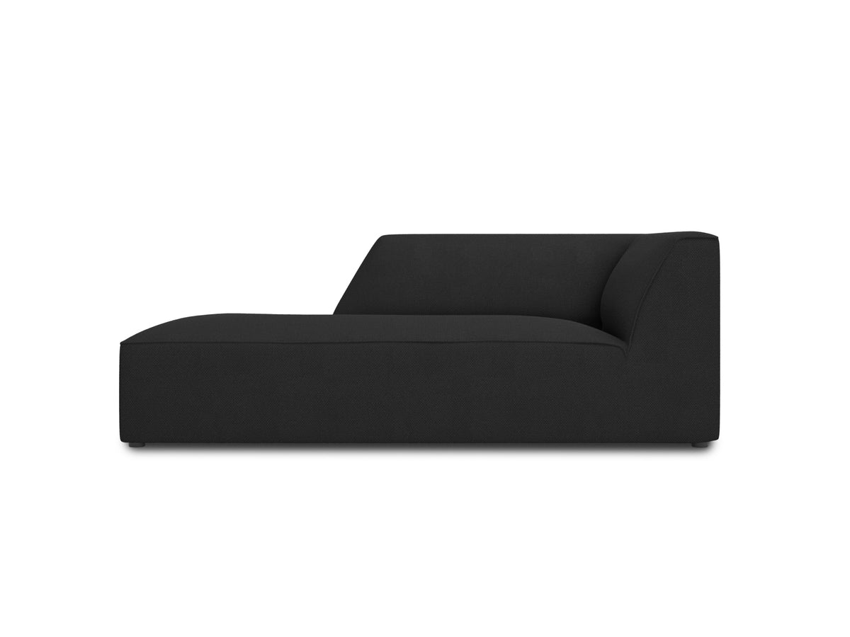 Ruby Sofa Chaise Lounge links 1 Sitz in Black-Ottawa präsentiert im Onlineshop von KAQTU Design AG. L-Sofa links ist von Micadoni