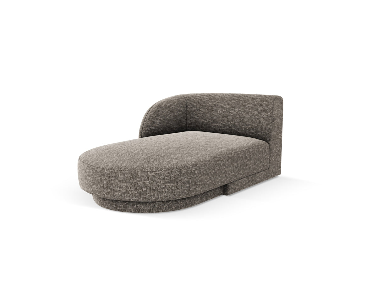 Miley Sofa Chaise Lounge links 2 Sitzer in Grey-Haga präsentiert im Onlineshop von KAQTU Design AG. L-Sofa links ist von Micadoni