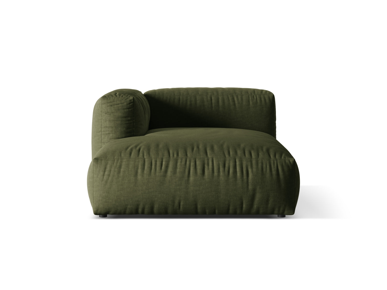 Martina Sofa Chaise Lounge links 1 Sitz in Green-Boston präsentiert im Onlineshop von KAQTU Design AG. L-Sofa links ist von Micadoni