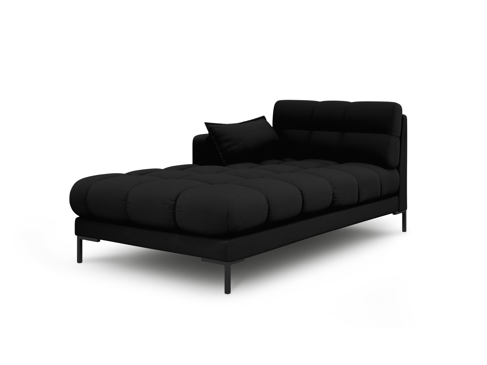 Mamaia Sofa Chaise Lounge links 1 Sitz in Black/Schwarz-Neve präsentiert im Onlineshop von KAQTU Design AG. L-Sofa links ist von Micadoni