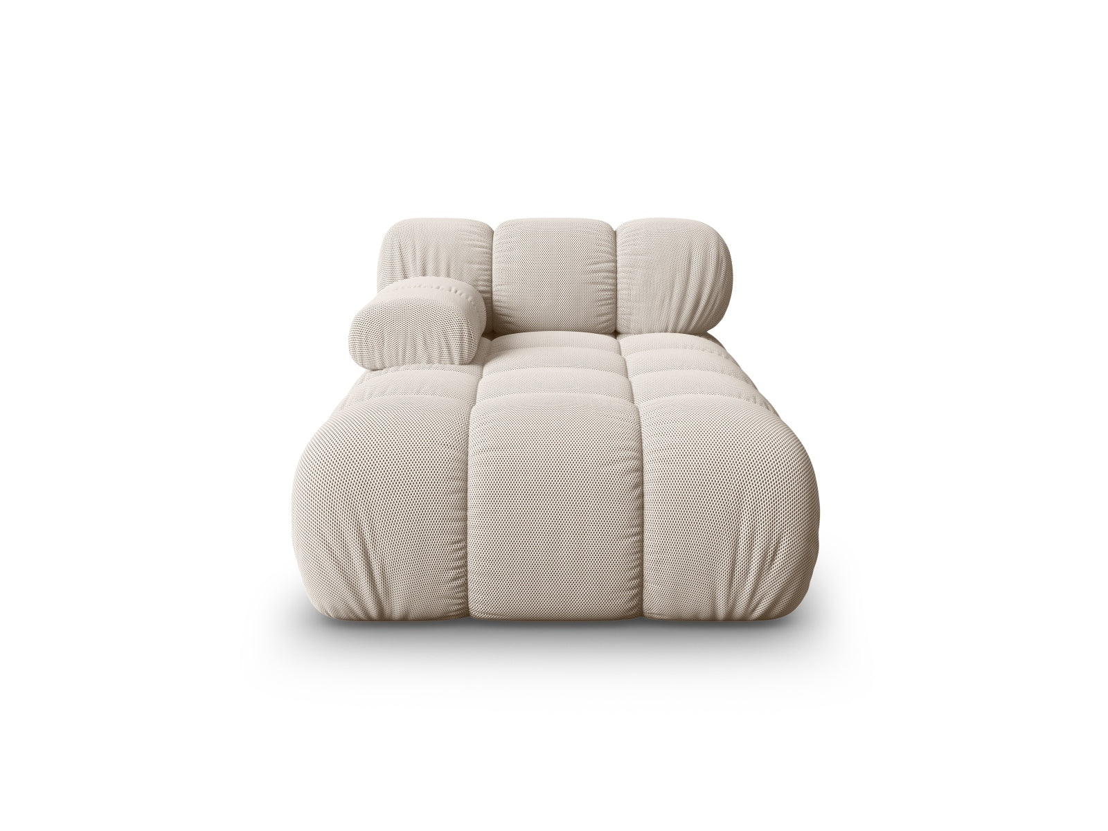Bellis Sofa Chaise Lounge links 1 Sitz 94cm in Light Beige-Sonic präsentiert im Onlineshop von KAQTU Design AG. L-Sofa links ist von Micadoni