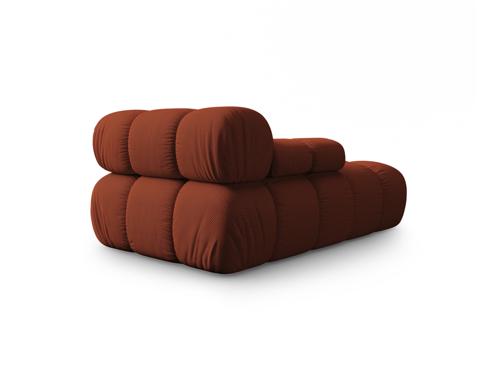 Elegantes Bellis Sofa Chaise Lounge links mit 1 Sitz und 94 cm in Brick-Sonic, ideal für stilvolle Wohnräume von Micadoni.