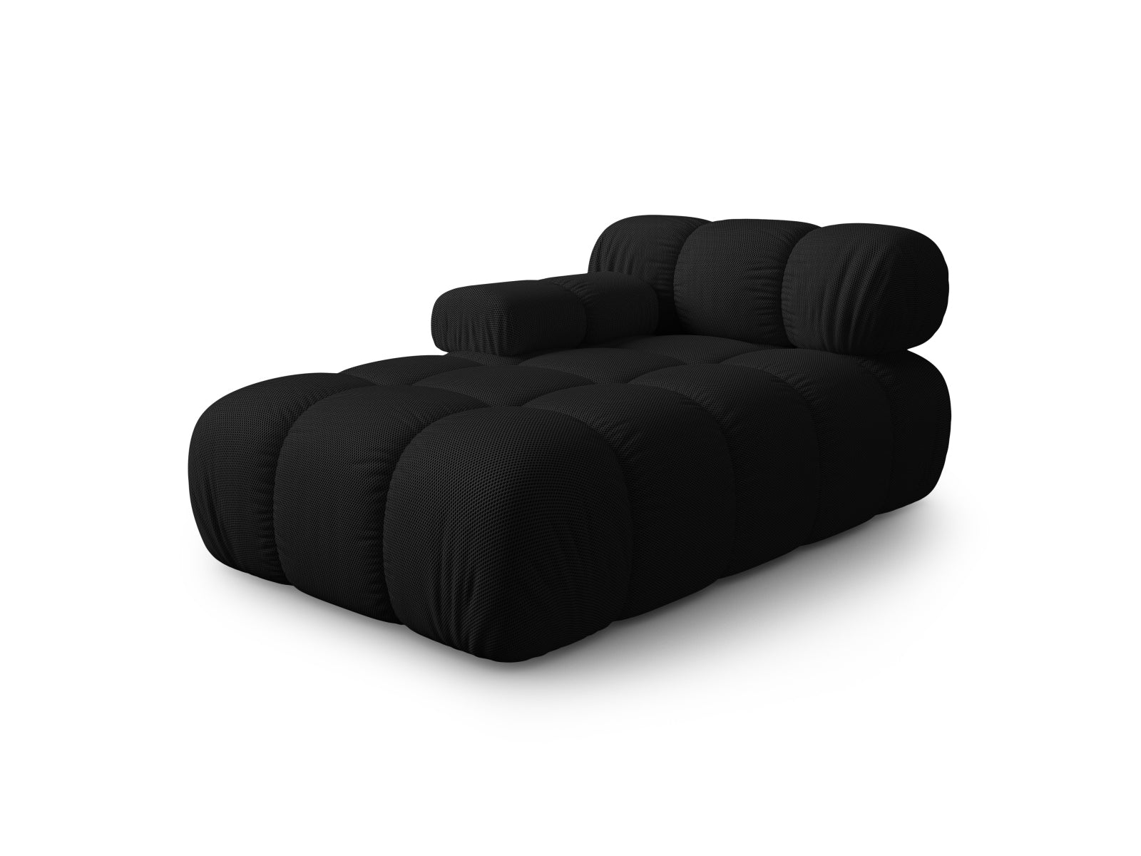 Elegantes Bellis Sofa Chaise Lounge links mit 1 Sitz und 94 cm in stilvollem Black-Sonic, ideal für moderne Wohnräume.