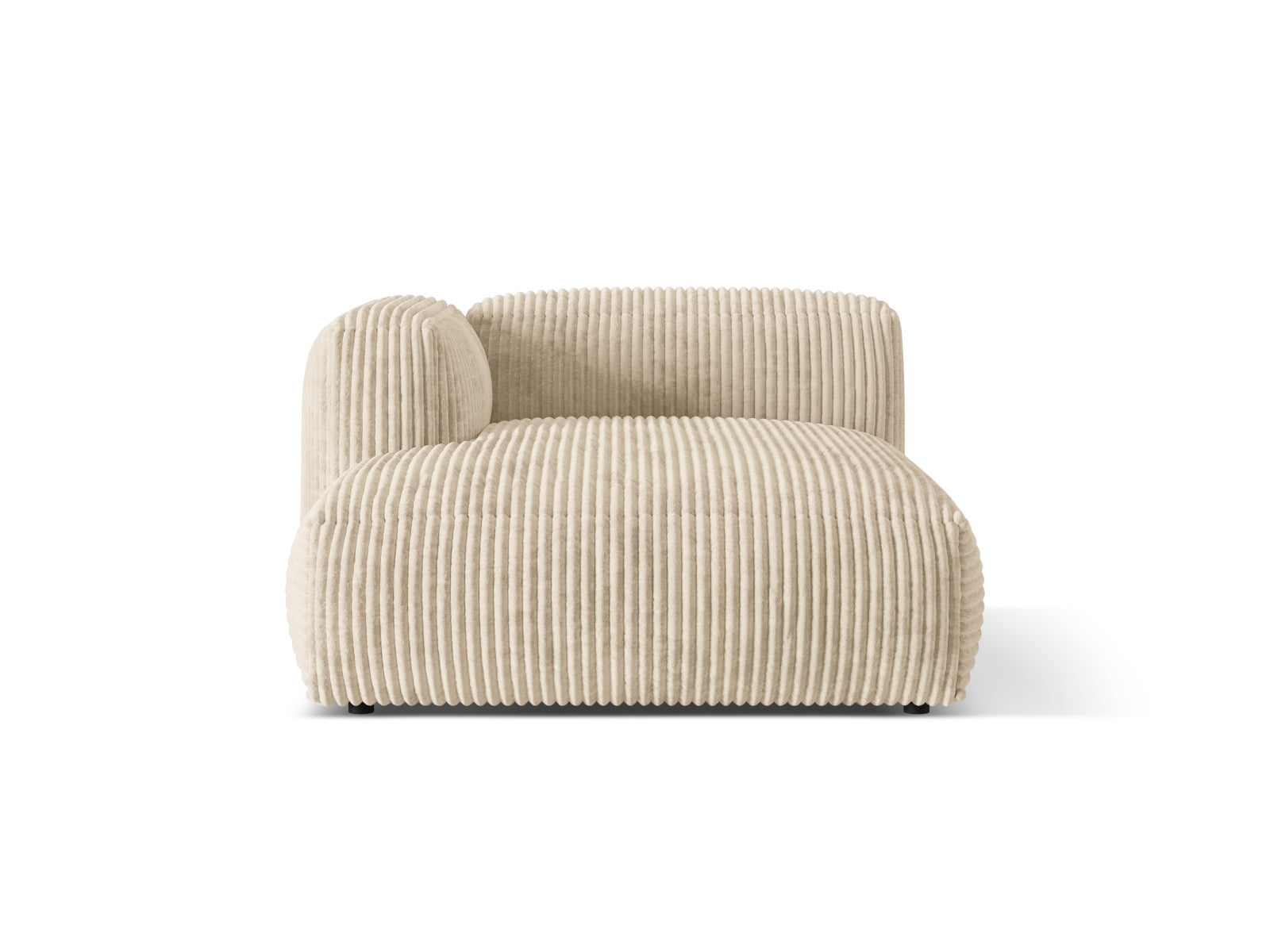 Martina Sofa Chaise Lounge links 1 Sitz in Light Beige-Tilia präsentiert im Onlineshop von KAQTU Design AG. L-Sofa links ist von Micadoni