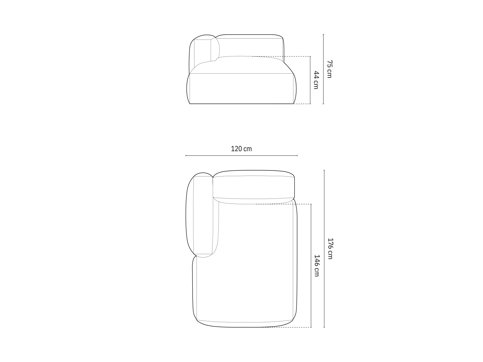 Entdecken Sie das Martina Sofa Chaise Lounge links von Micadoni – stilvolles Design, erstklassige Materialien und optimaler Komfort für Ihr Zuhause.