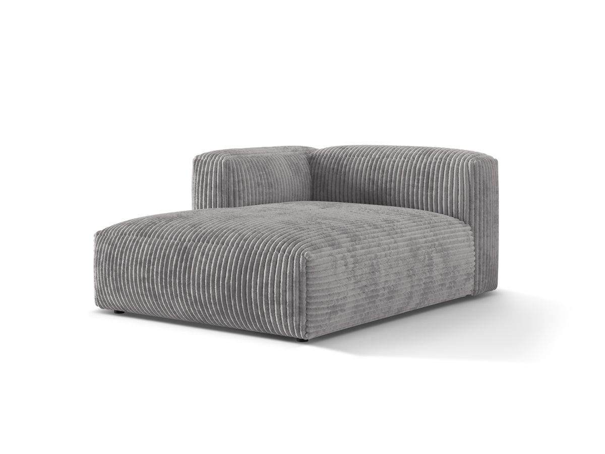 Martina Sofa Chaise Lounge links 1 Sitz in Light Grey-Tilia präsentiert im Onlineshop von KAQTU Design AG. L-Sofa links ist von Micadoni