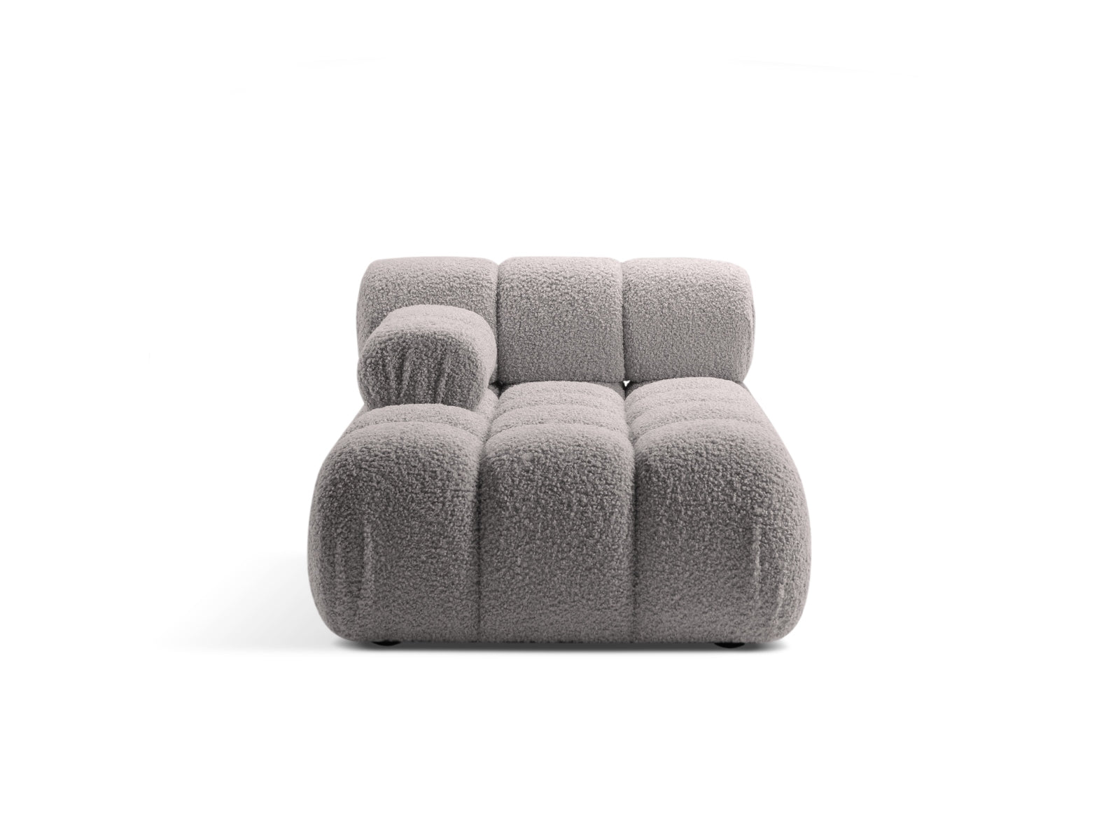 Bellis Sofa Chaise Lounge links 1 Sitz 94cm in Light Grey präsentiert im Onlineshop von KAQTU Design AG. L-Sofa links ist von Micadoni