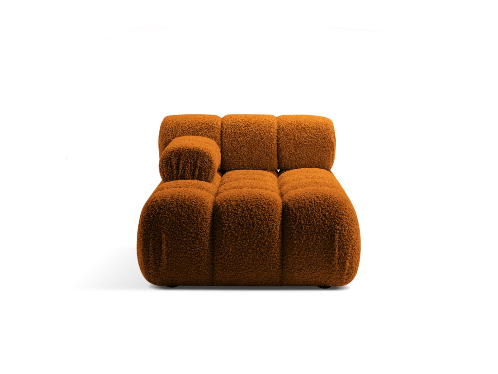 Bellis Sofa Chaise Lounge links 1 Sitz 94cm in Brick-Rolf präsentiert im Onlineshop von KAQTU Design AG. L-Sofa links ist von Micadoni