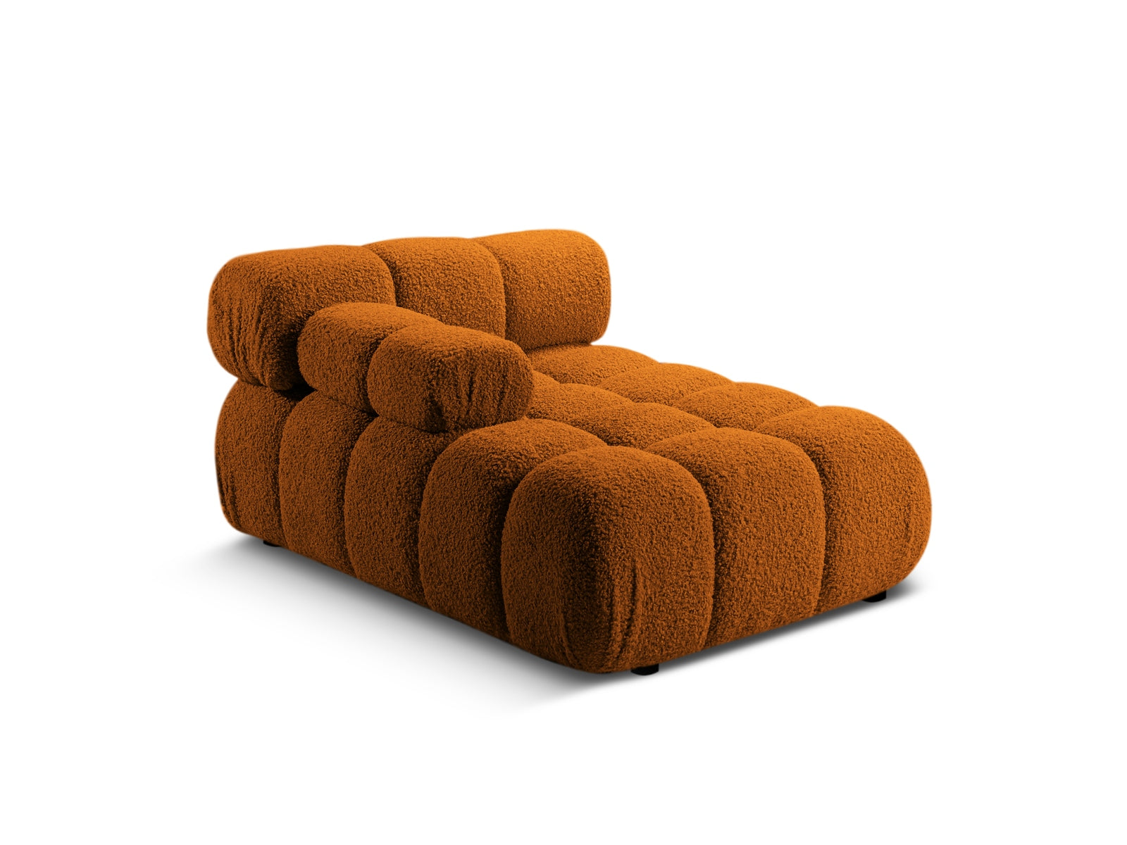 Erleben Sie die Bellis Chaise Lounge links von Micadoni – ein elegantes 1-Sitzer Sofa mit 94 cm Breite, das höchsten Komfort und stilvolles Design bietet.