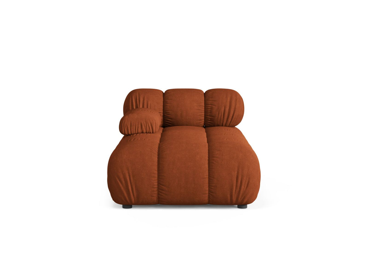 1-Sitzer Chaise Longue links Bellis in Brick-Liberty präsentiert im Onlineshop von KAQTU Design AG. Modulares Sofa ist von Micadoni