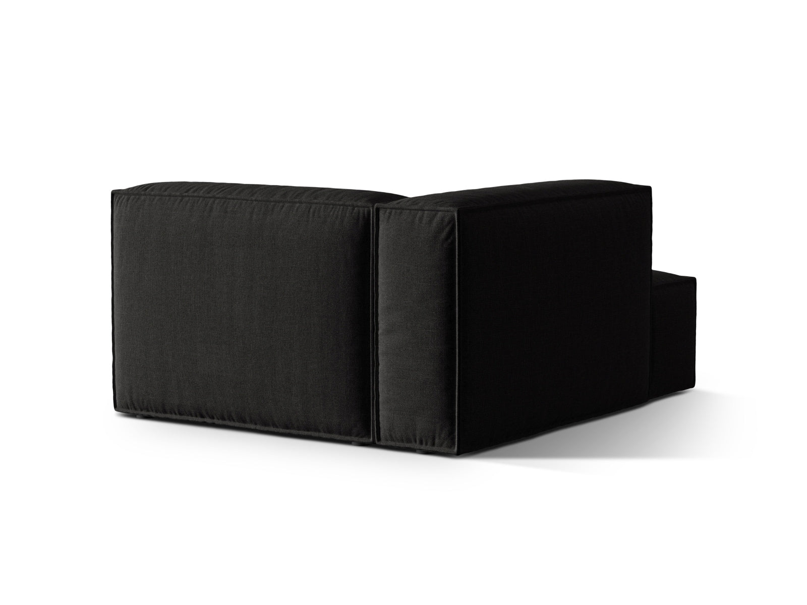 Modulares 1-Sitzer Sofa mit linker Chaise Longue aus der Nuria-Kollektion, perfekt für gemütliche Abende und modernes Wohndesign.