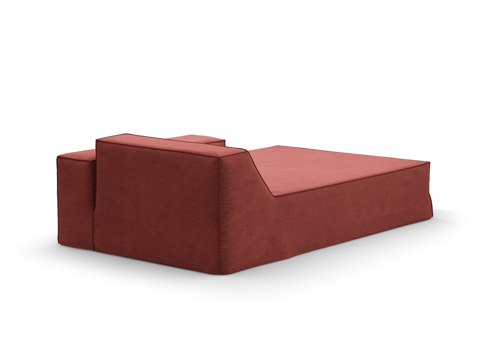 Jodie Modular Chaise Longue links 1 Sitzer in Cherrywood präsentiert im Onlineshop von KAQTU Design AG. Modulares Sofa ist von Micadoni