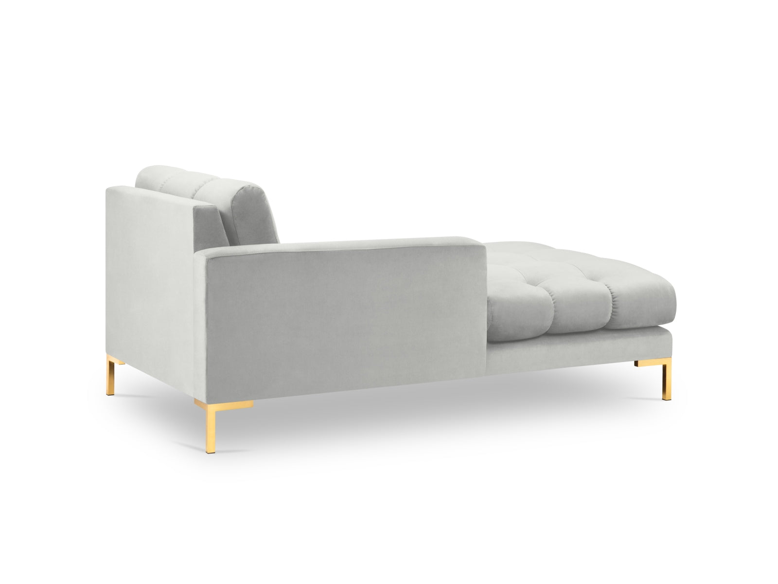 Erleben Sie das Mamaia Velour Sofa Chaise Lounge links von Micadoni – ein stilvolles Möbelstück, das Komfort und Eleganz in Ihr Wohnzimmer bringt.