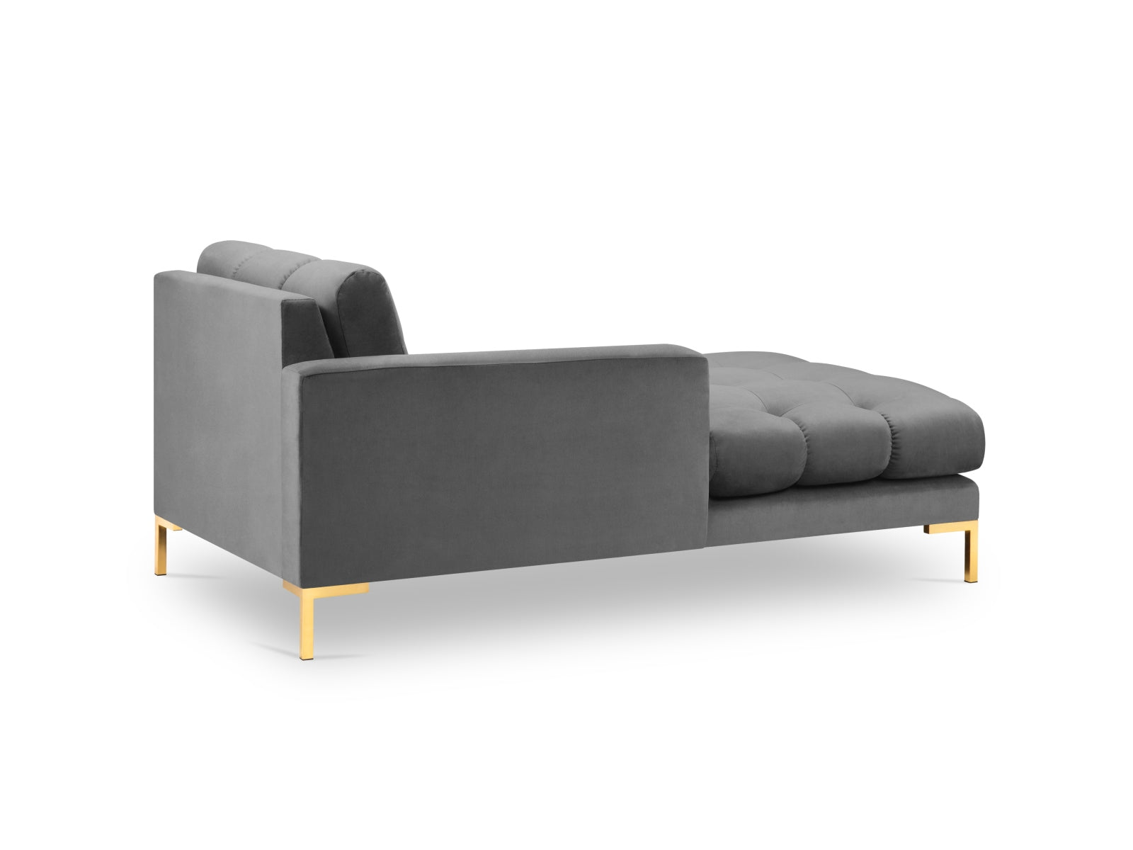 Erleben Sie das Mamaia Velour Sofa Chaise Lounge links von Micadoni – ein stilvolles Möbelstück, das Komfort und Eleganz in Ihr Wohnzimmer bringt.