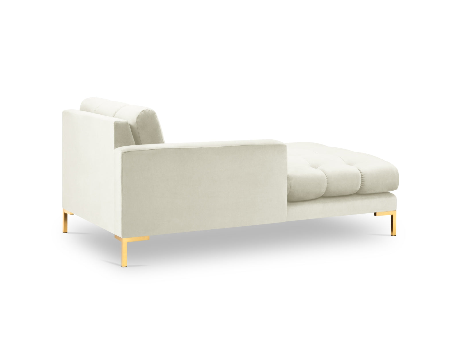 Erleben Sie das Mamaia Velour Sofa Chaise Lounge links von Micadoni – ein stilvolles Möbelstück, das Komfort und Eleganz in Ihr Wohnzimmer bringt.