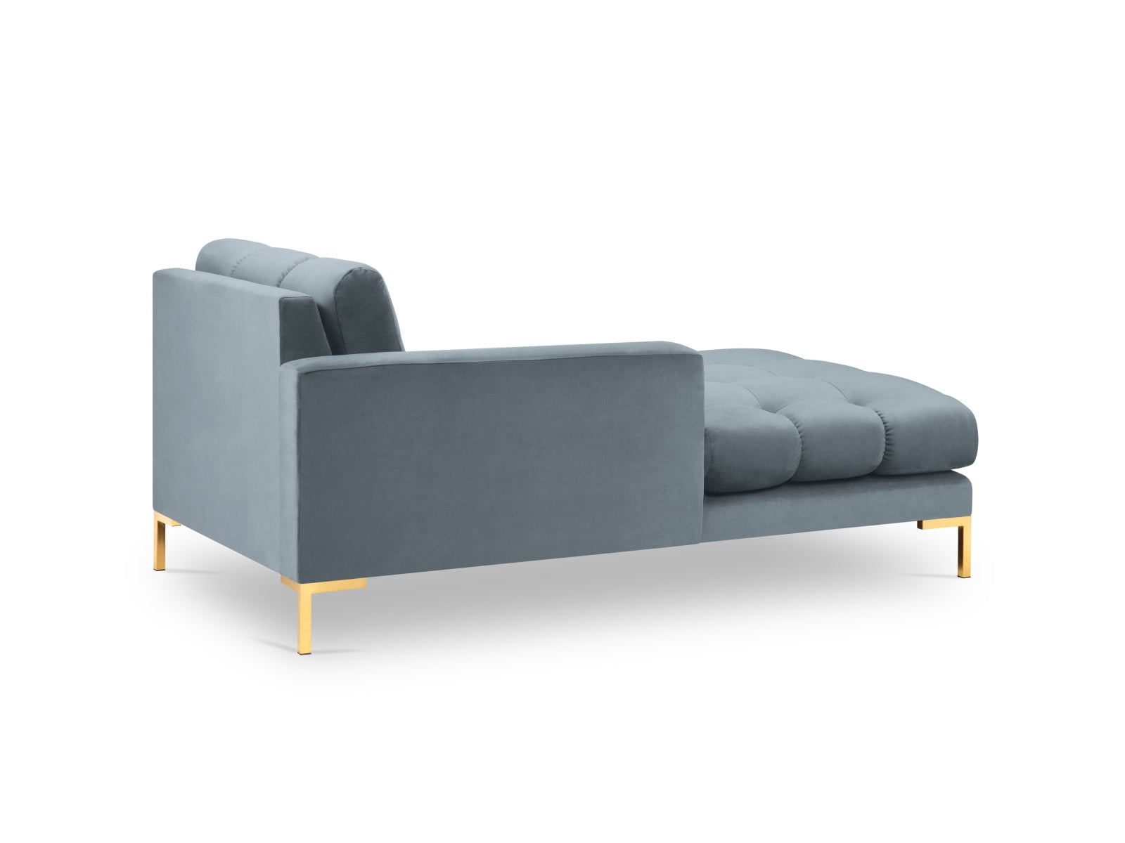 Erleben Sie das Mamaia Velour Sofa Chaise Lounge links von Micadoni – ein stilvolles Möbelstück, das Komfort und Eleganz in Ihr Wohnzimmer bringt.