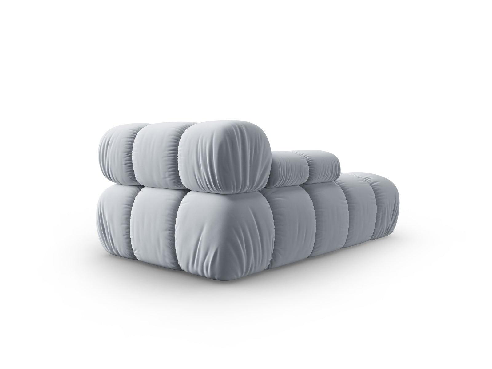 Erleben Sie das Bellis Velour Sofa Chaise Lounge links von Micadoni – ein stilvolles Möbelstück, das Komfort und Eleganz perfekt vereint.