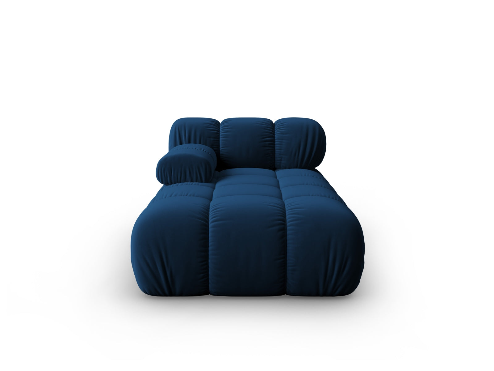 Bellis Velour Sofa Chaise Lounge links 1 Sitz 94cm in Royal Blue präsentiert im Onlineshop von KAQTU Design AG. L-Sofa links ist von Micadoni