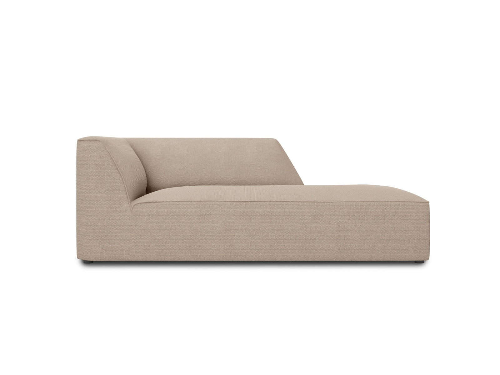 Ruby Sofa Chaise Lounge rechts 1 Sitz in Dark Beige-Ottawa präsentiert im Onlineshop von KAQTU Design AG. L-Sofa rechts ist von Micadoni