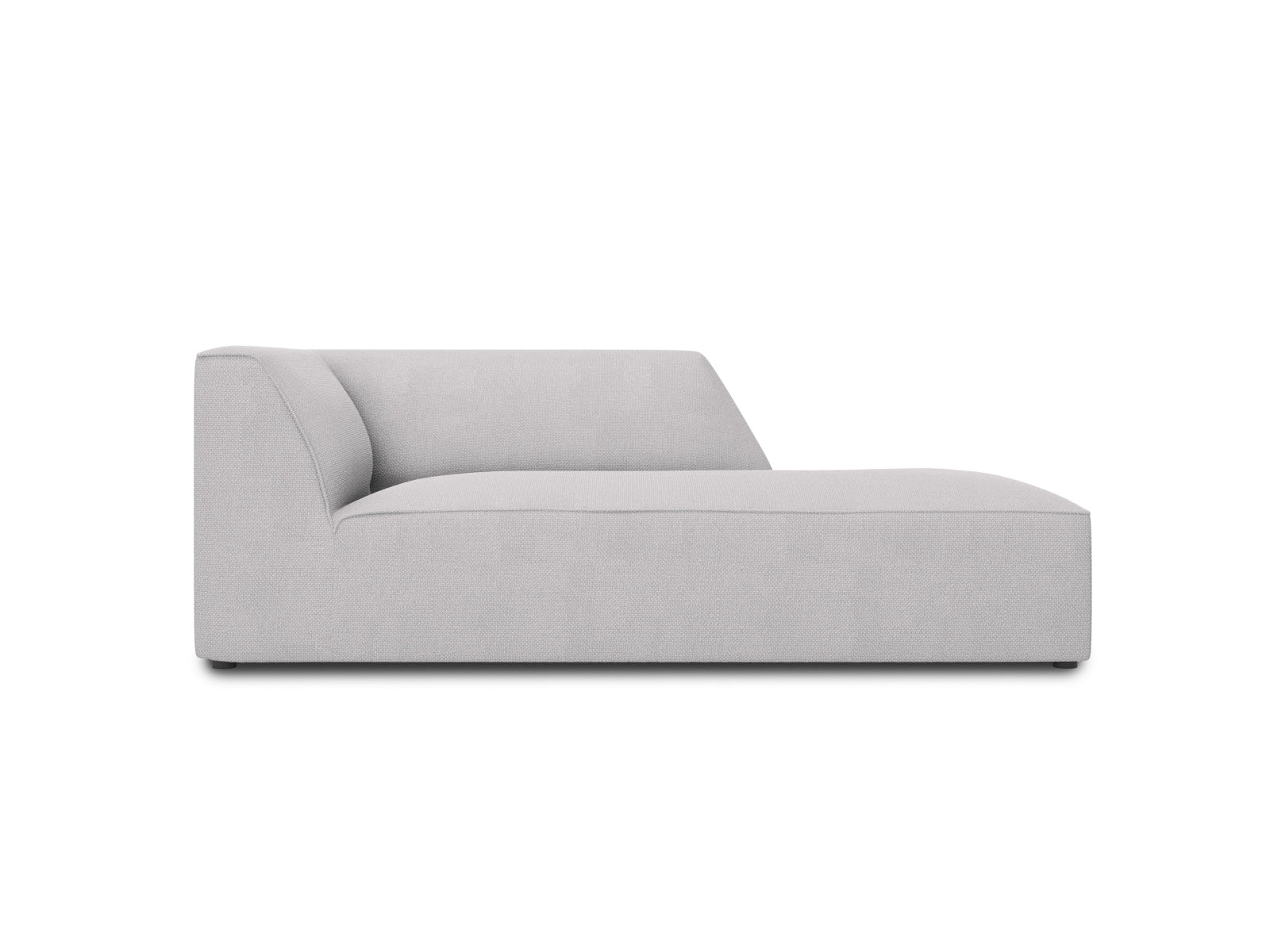Ruby Sofa Chaise Lounge rechts 1 Sitz in Light Grey-Ottawa präsentiert im Onlineshop von KAQTU Design AG. L-Sofa rechts ist von Micadoni