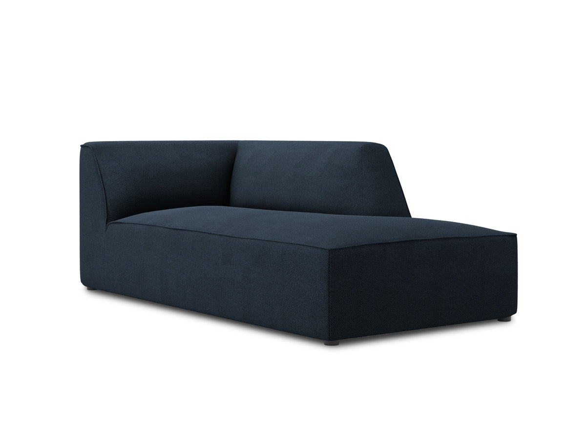 Ruby Sofa Chaise Lounge rechts 1 Sitz in Navy Blue-Ottawa präsentiert im Onlineshop von KAQTU Design AG. L-Sofa rechts ist von Micadoni