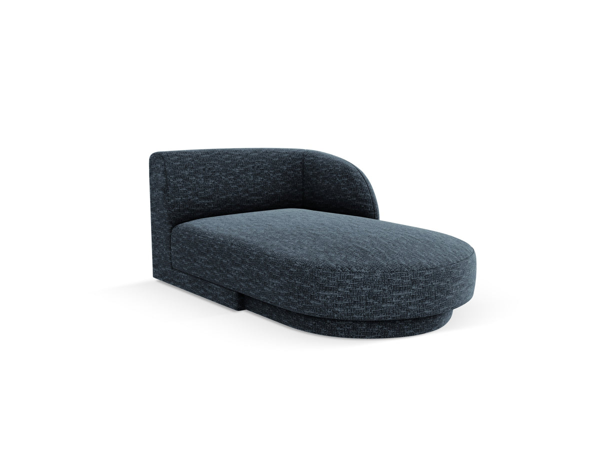 Miley Sofa Chaise Lounge rechts 2 Sitzer in Royal Blue-Haga präsentiert im Onlineshop von KAQTU Design AG. L-Sofa rechts ist von Micadoni