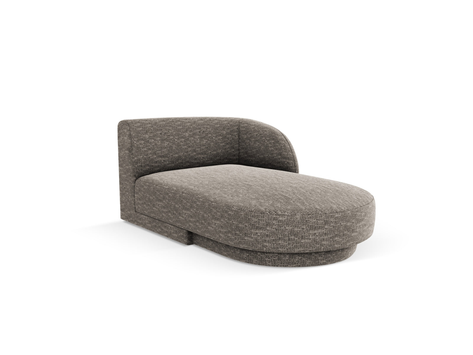 Miley Sofa Chaise Lounge rechts 2 Sitzer in Grey-Haga präsentiert im Onlineshop von KAQTU Design AG. L-Sofa rechts ist von Micadoni