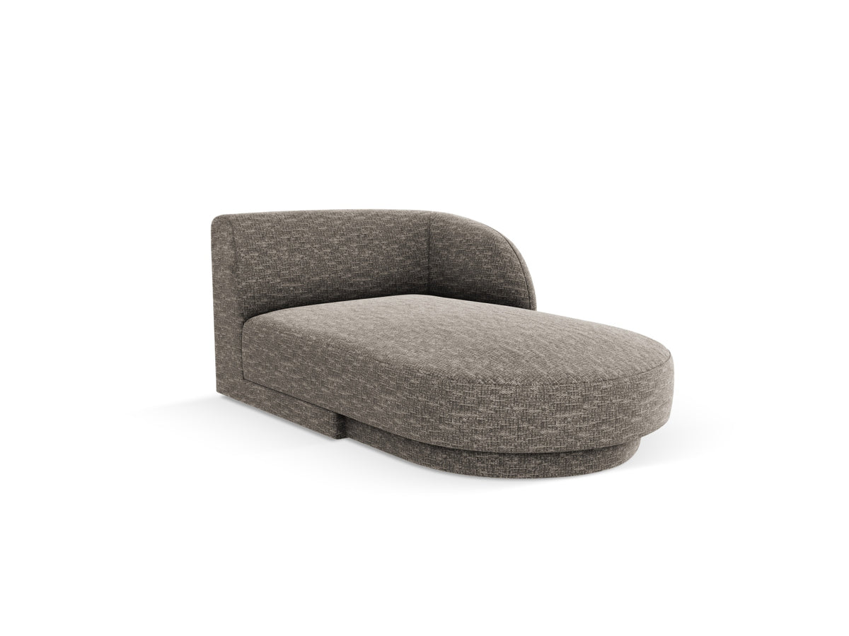 Miley Sofa Chaise Lounge rechts 2 Sitzer in Grey-Haga präsentiert im Onlineshop von KAQTU Design AG. L-Sofa rechts ist von Micadoni