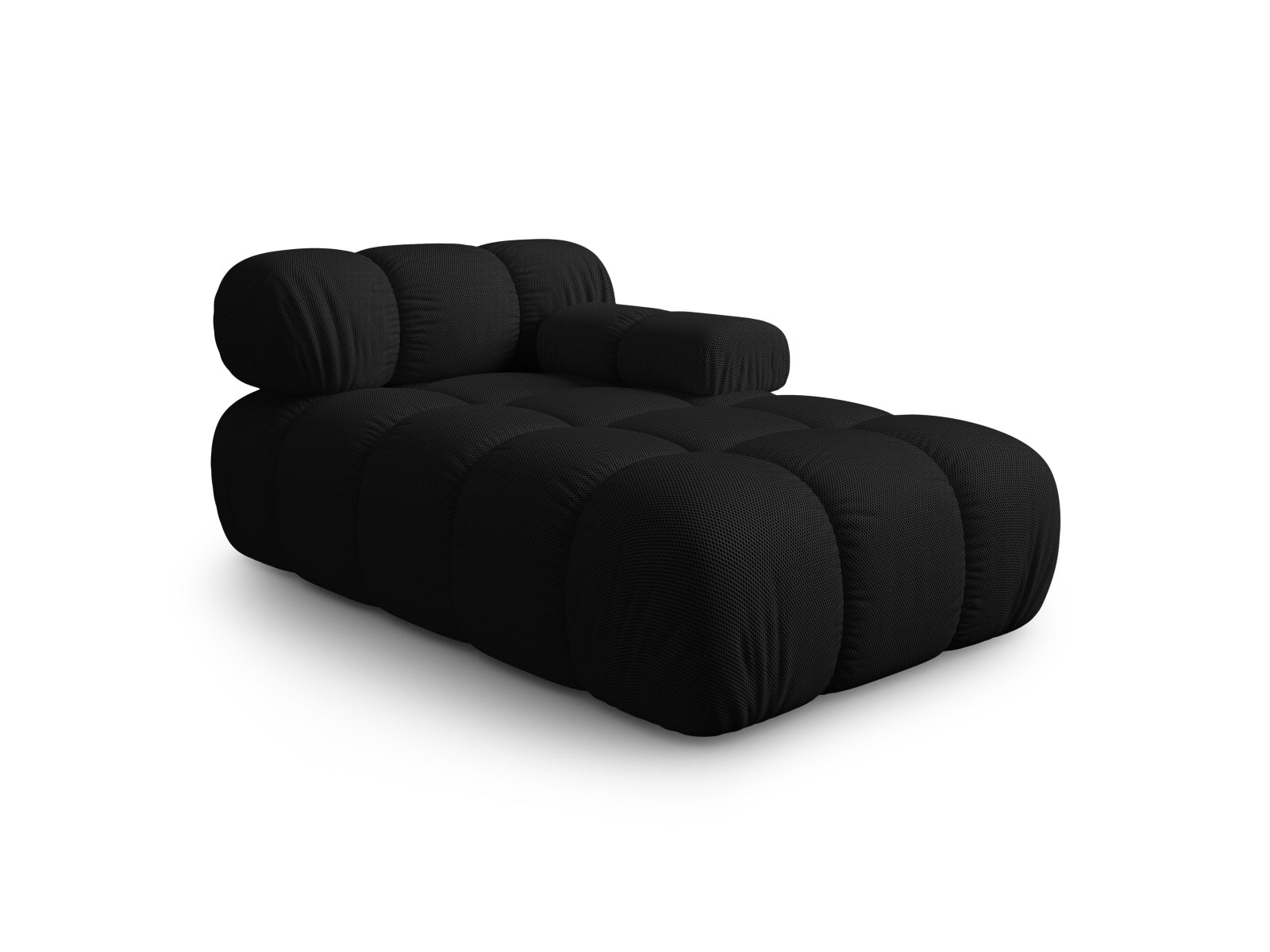 Elegantes Bellis Sofa Chaise Lounge in Schwarz, 1 Sitz, 94 cm, ideal für stilvolle Wohnräume, erhältlich bei KAQTU Design AG.