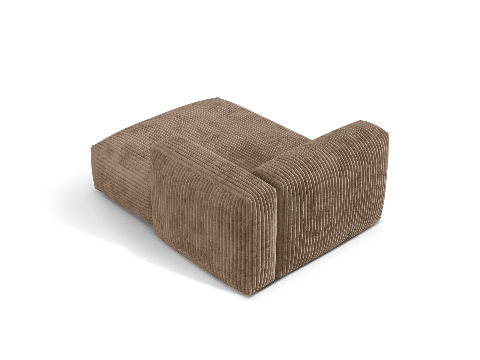 Erleben Sie die Martina Sofa Chaise Lounge rechts von Micadoni – ein elegantes L-Sofa, das Komfort und Stil vereint und ideal für jedes Wohnzimmer ist.