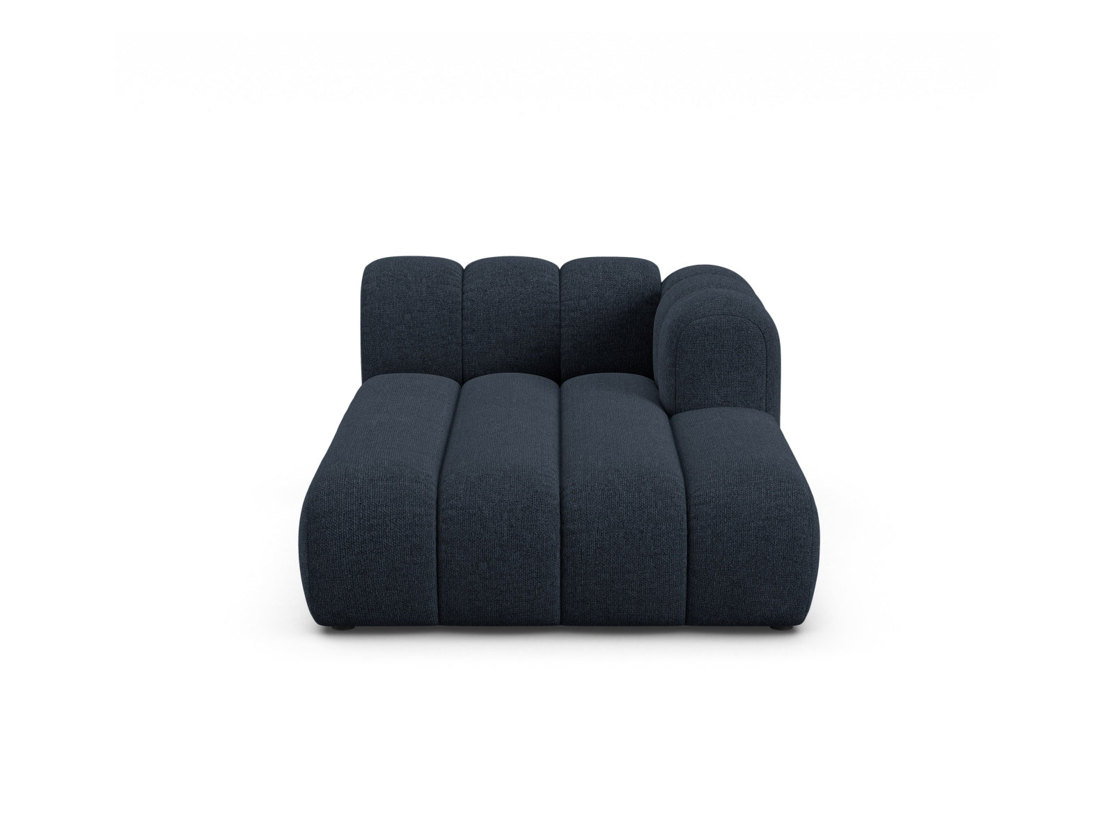 Lupine Chaise Longue rechts 2 Sitzer in Navy Blue präsentiert im Onlineshop von KAQTU Design AG. Modulares Sofa ist von Micadoni
