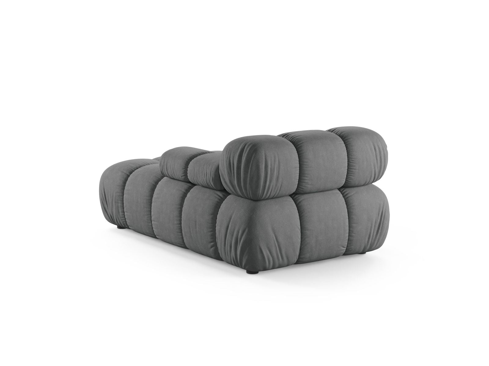 1-Sitzer Chaise Longue rechts Bellis in Grey-Liberty präsentiert im Onlineshop von KAQTU Design AG. Modulares Sofa ist von Micadoni